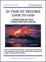 In Time of Trouble Look to God TBB choral sheet music cover